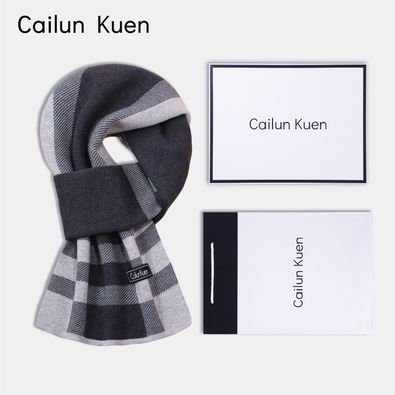 Muffler Men Wool - Nowy męski uniwersalny szal z mieszanki