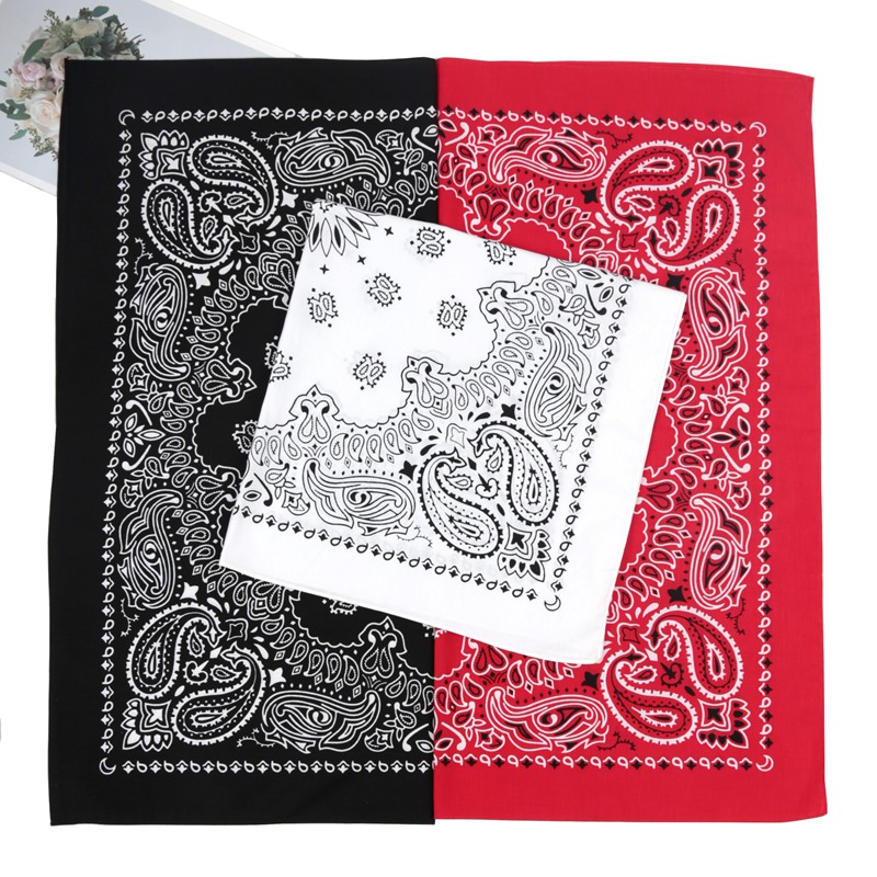 Bandana Cotton - 70*70cm Unisex Damska Męska 100% Bawełna
