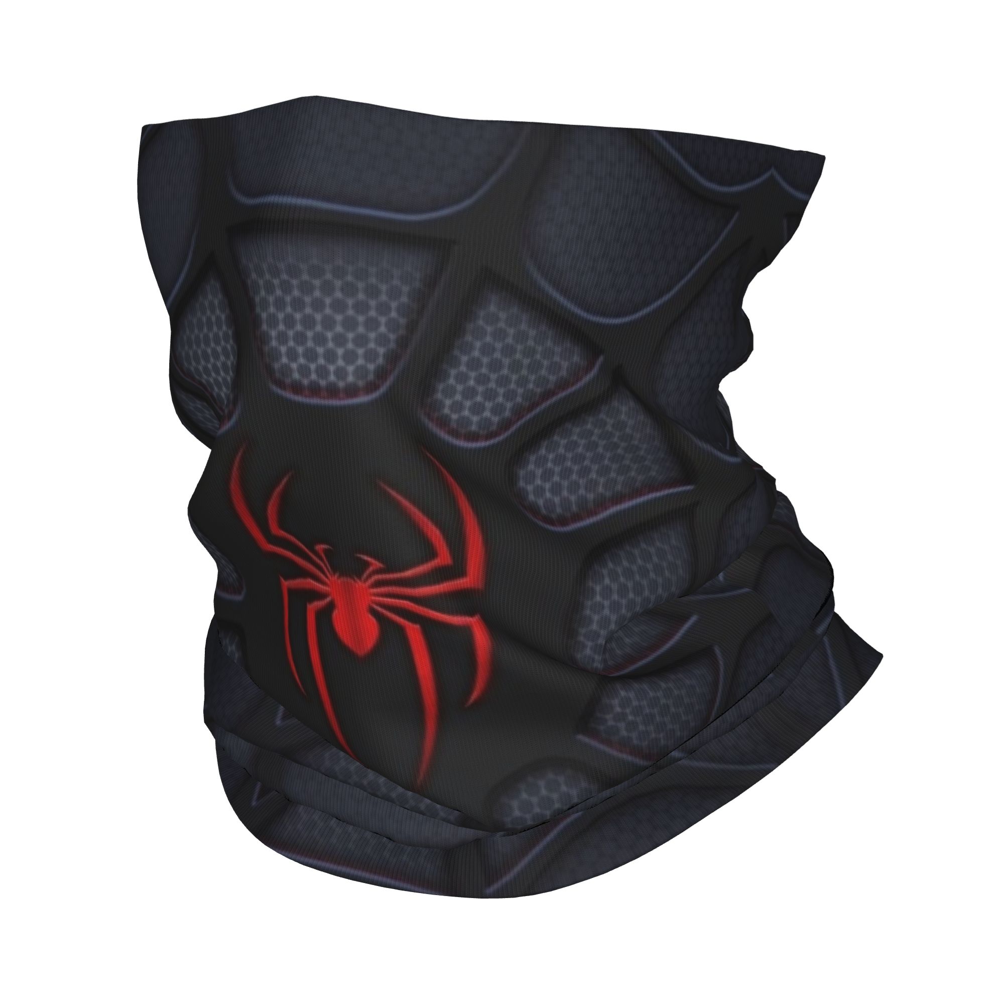 Neck Warmer Tube - Opaska na głowę z motywem pająka
