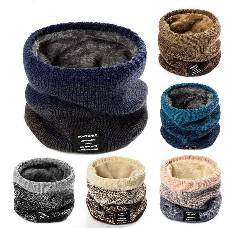 Handkerchief Cotton Men - Szalik zimowy dla mężczyzn Polarowa bandana