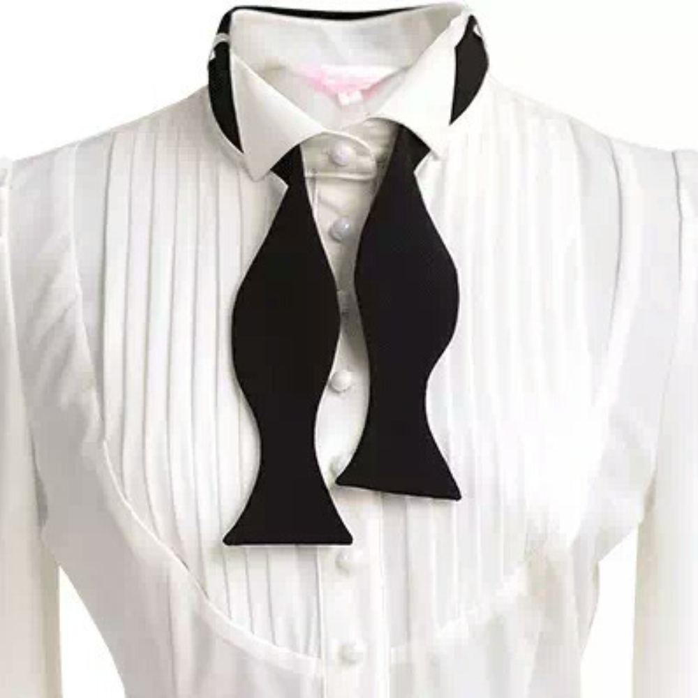 Bow Tie Pre Tied - Męska formalna, wstępnie wiązana, regulowana muszka