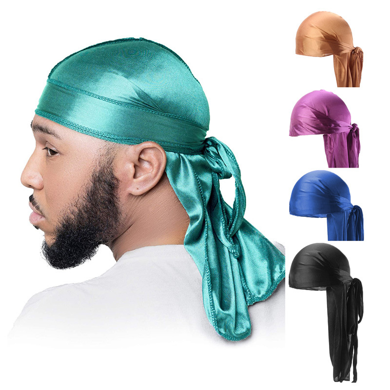 Bandana Doo Rag - 5 szt. Nowy jedwab chustka Durag