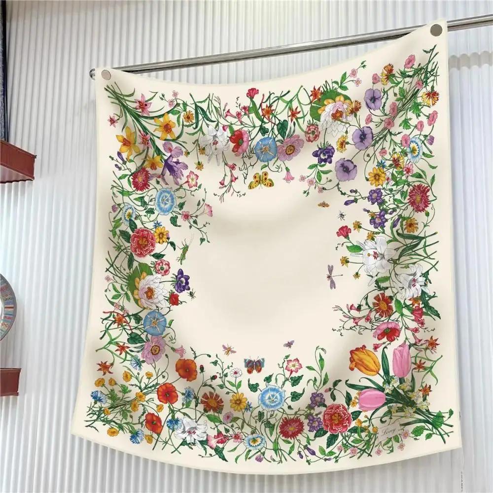 Face Scarf Mask - Nowa apaszka damska 90 cm z