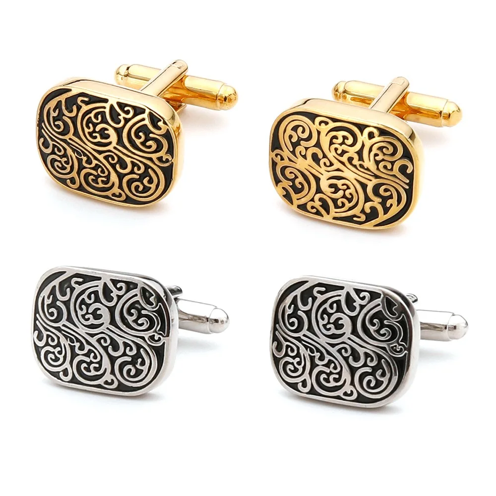 Tie Clip Silver - Wysokiej jakości złote spinki do mankietów