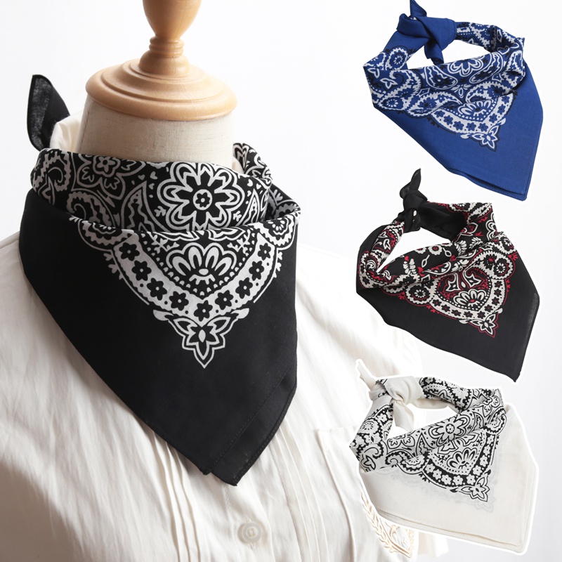 Bandana Cotton - 55cm Drukowana Bandana z Motywem Hip