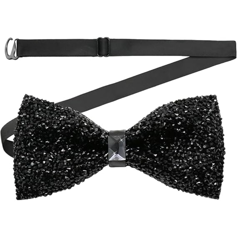 Bow Tie Pre Tied - Modne muszki z dżetami dla kobiet