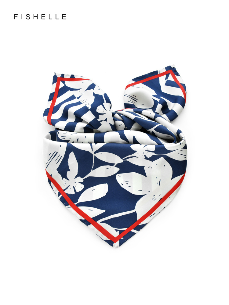 Niebieska z białymi paskami na – Silk Tie Striped recenzja i cena