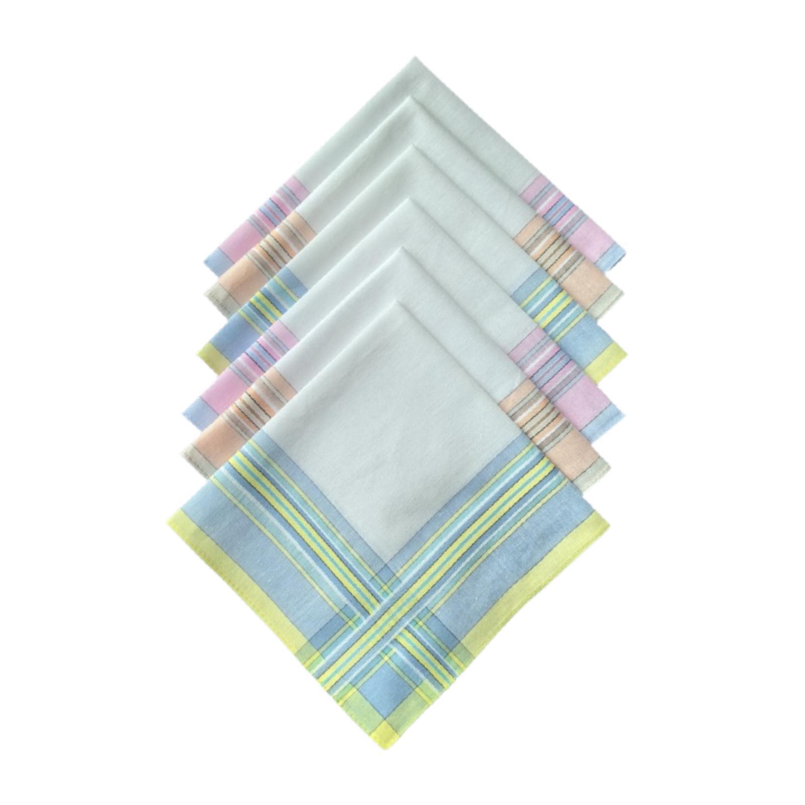 6 szt. bawełnianych chusteczek – Handkerchief Cotton Men recenzja i cena