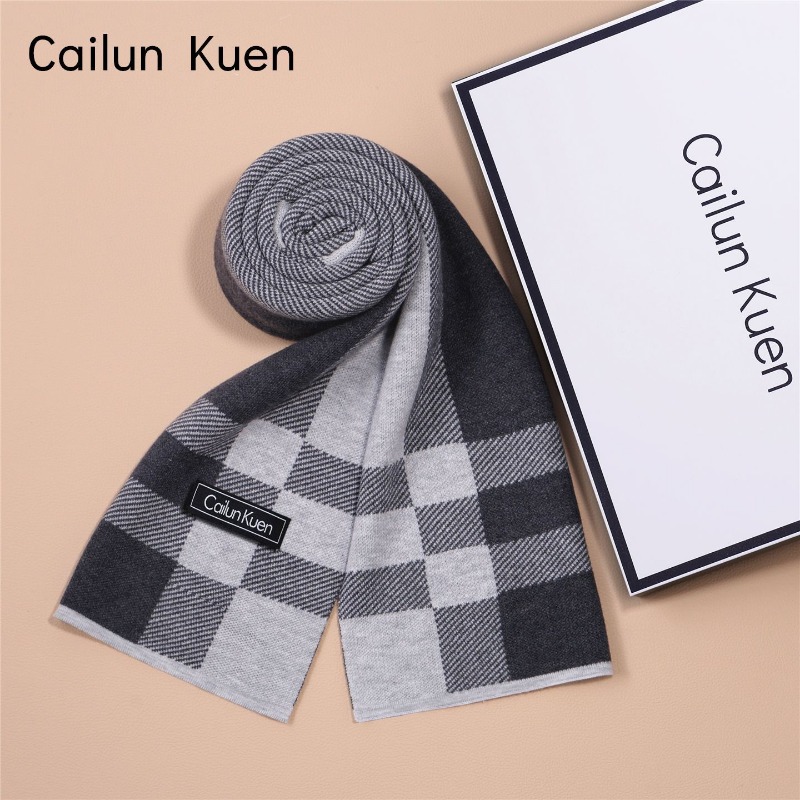 Nowy męski uniwersalny szal z  – Muffler Men Wool recenzja i cena