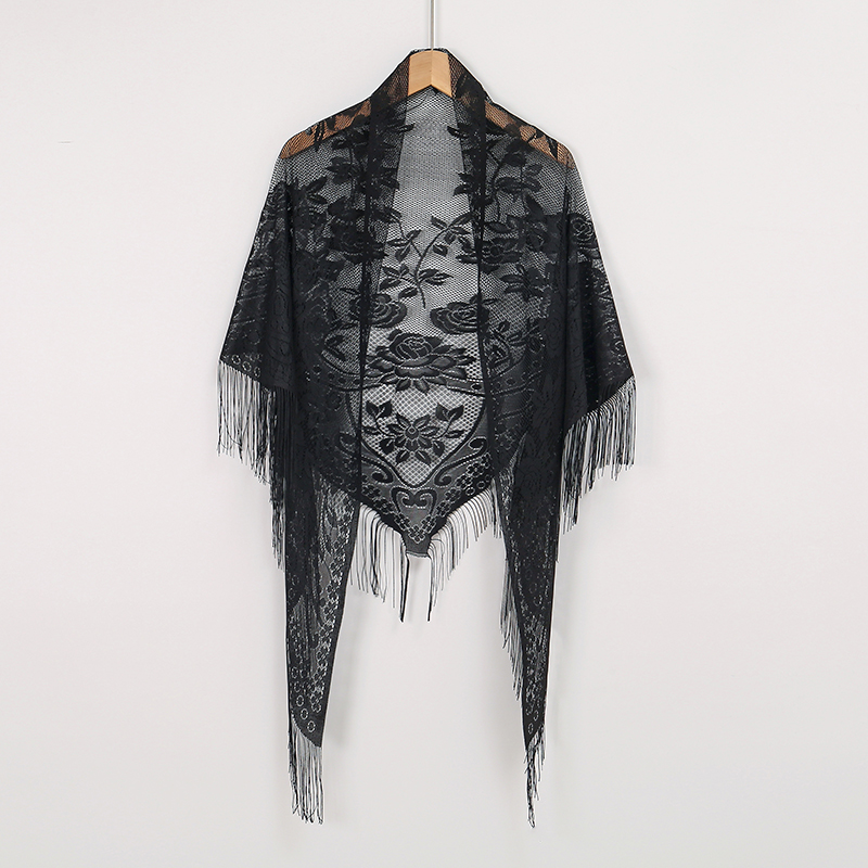 Nowa haftowana koronkowa chust – Stole Wedding Shawl recenzja i cena