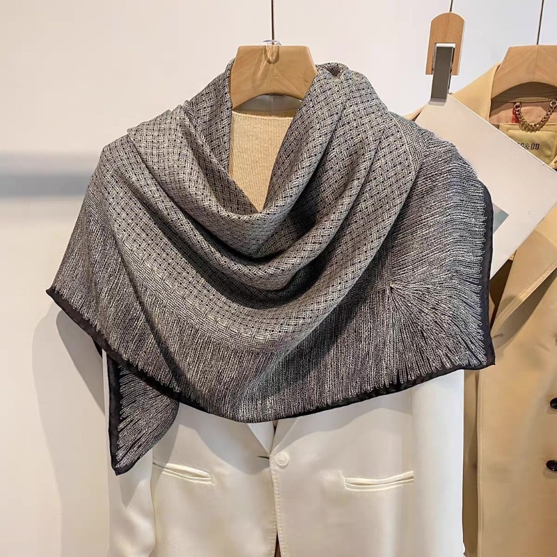 Duży szal z prawdziwego jedwab – Pashmina Wrap Large recenzja i cena