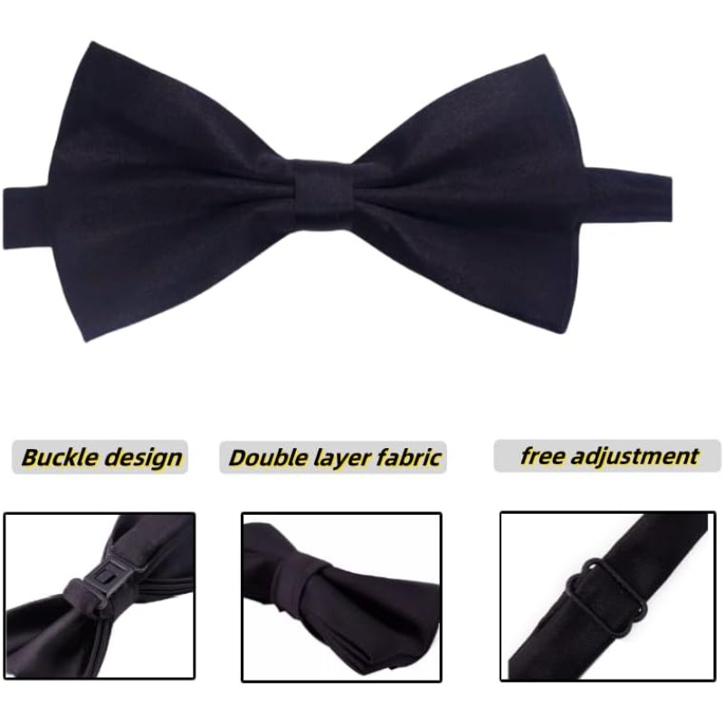 Męski strój z lat 20., kapelus – Bow Tie Pre Tied recenzja i cena