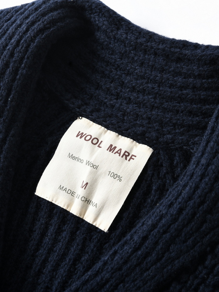Męski sweter z grubej dzianiny – Muffler Men Wool recenzja i cena