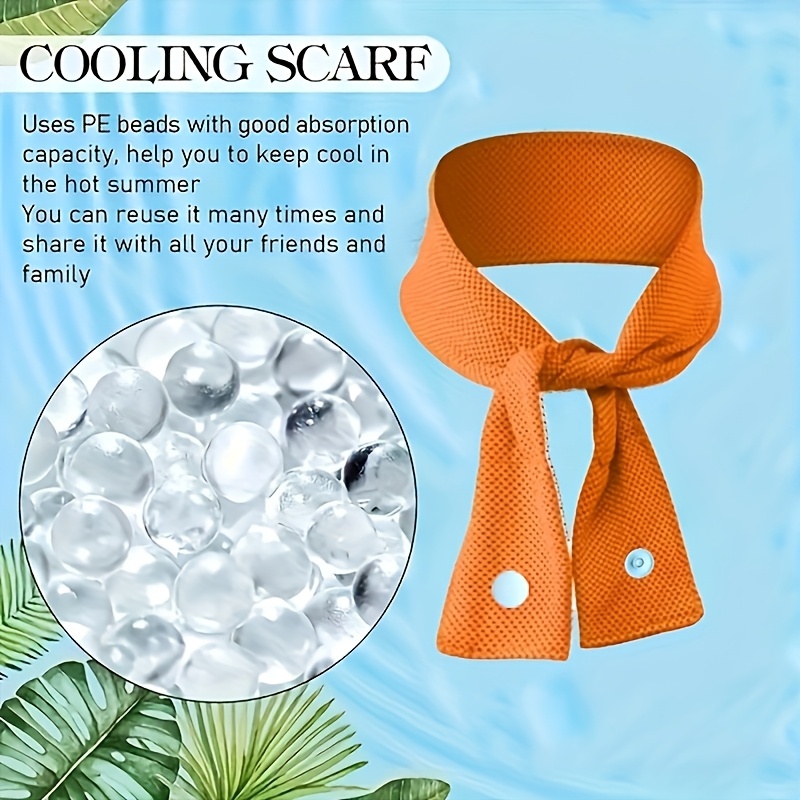 Chłodząca chusta na szyję, ban – Silk Neck Scarf recenzja i cena