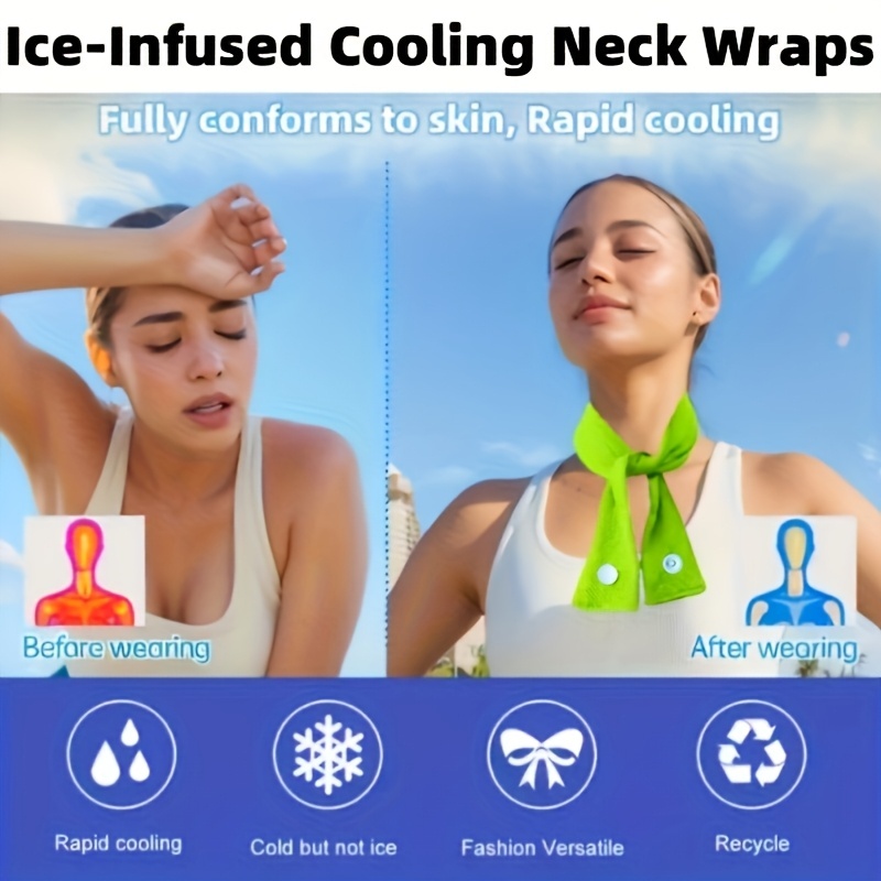 Chłodząca chusta na szyję, ban – Silk Neck Scarf recenzja i cena