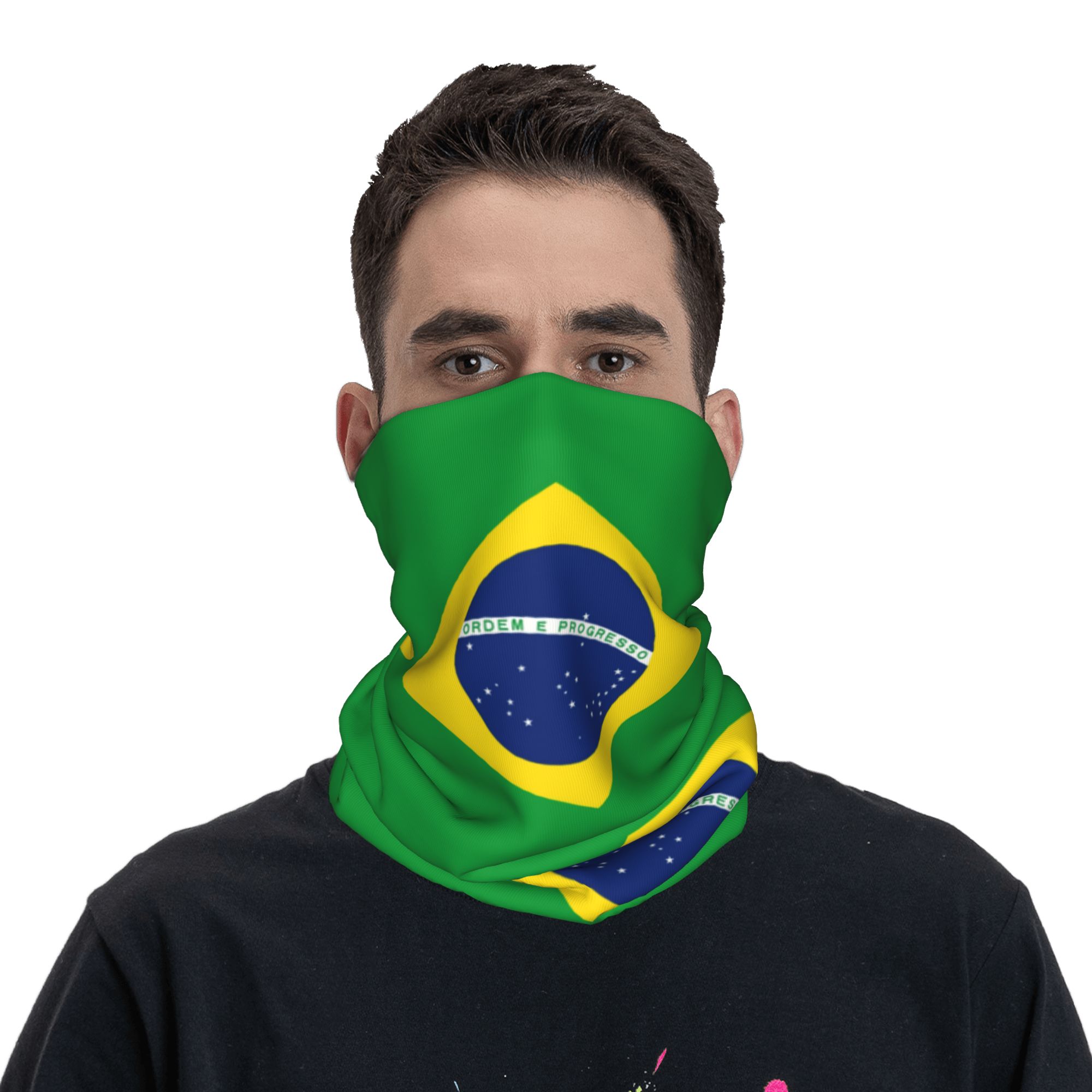 Chusta bandana z motywem brazy – Neck Warmer Tube recenzja i cena