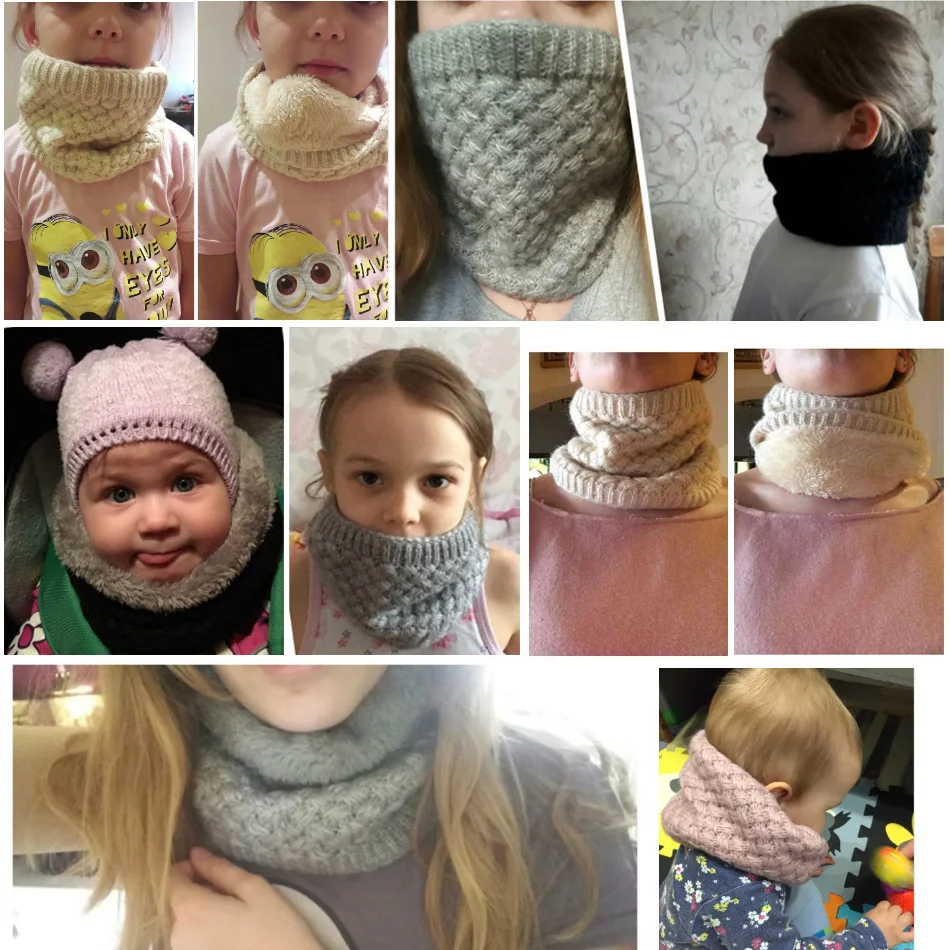 Dziecięcy dziewczęcy/chłopięcy – Infinity Scarf Knit recenzja i cena