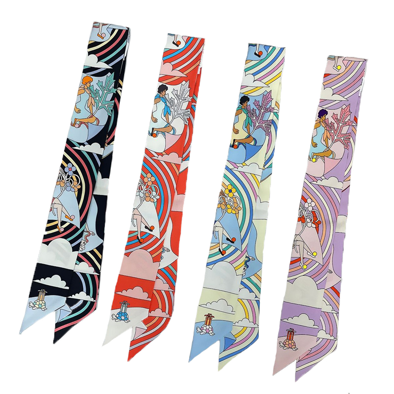 Szalik damski 100% jedwabiu mo – Head Wrap Turban recenzja i cena
