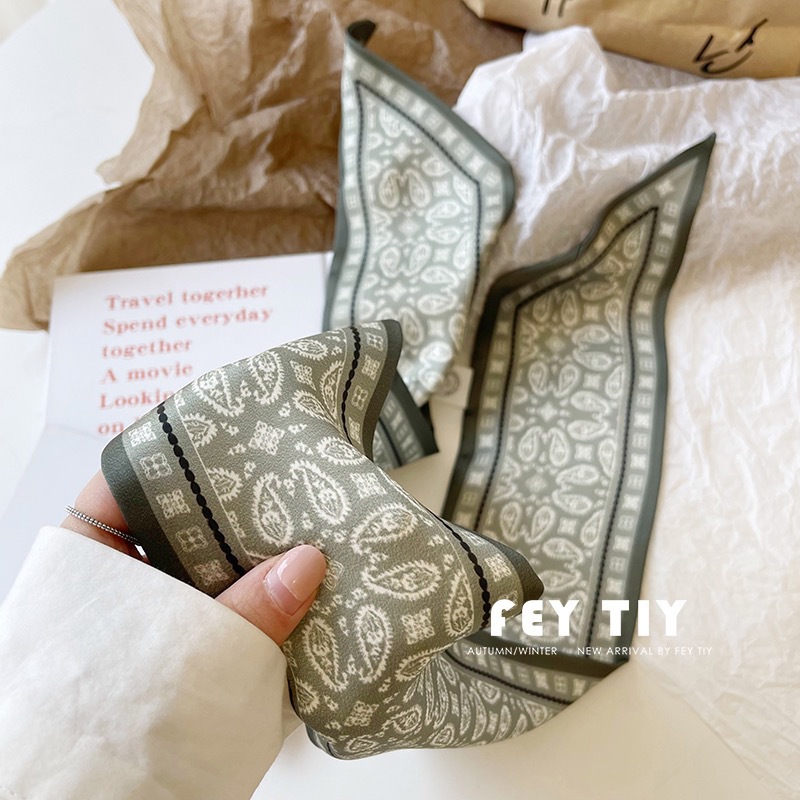 Zestaw Seria Jedwabny Satynowy – Silk Neck Scarf recenzja i cena