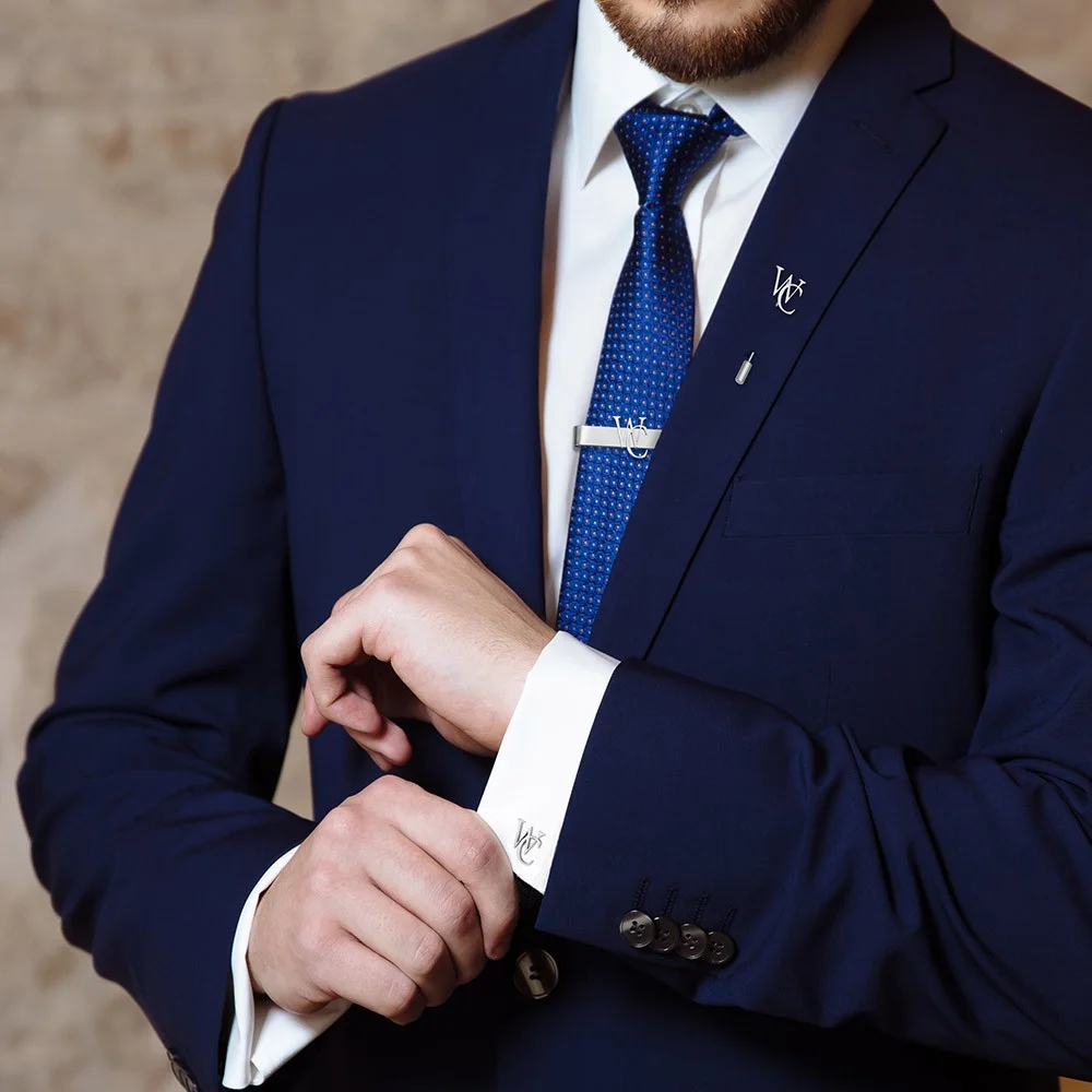 Spersonalizowane spinki do man – Tie Bar Set Gift recenzja i cena