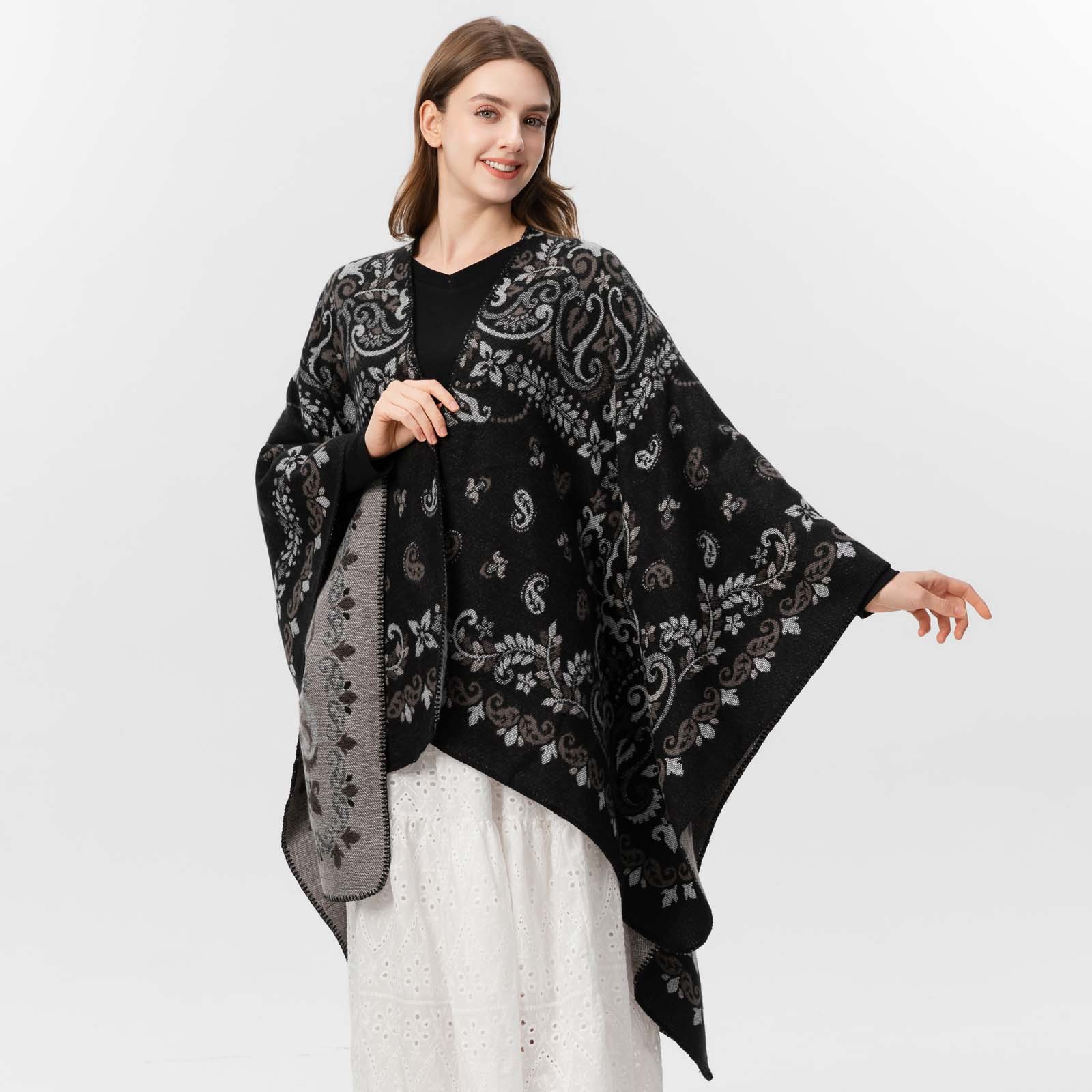 Luksusowy damski szal kaszmiro – Stole Wedding Shawl recenzja i cena