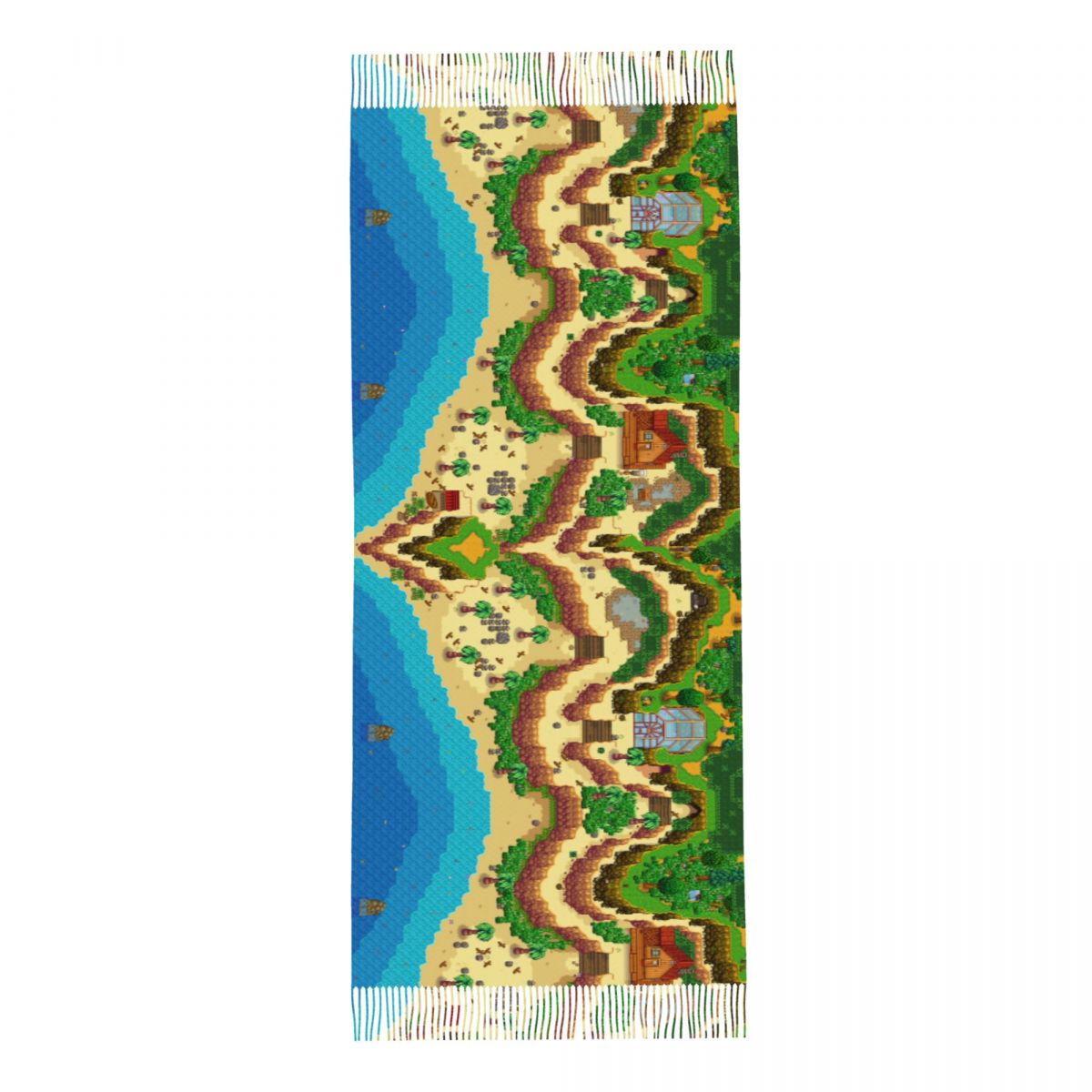 Szal z mapą Stardew Valley dla – Pashmina Wrap Large recenzja i cena