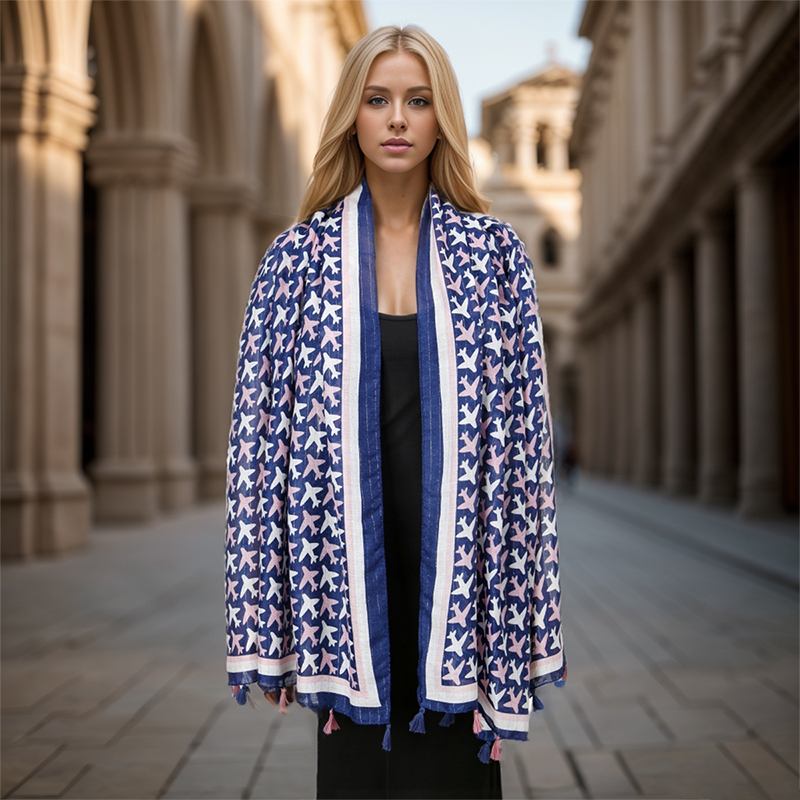 Luksusowa marka szalik bawełni – Pashmina Wrap Large recenzja i cena