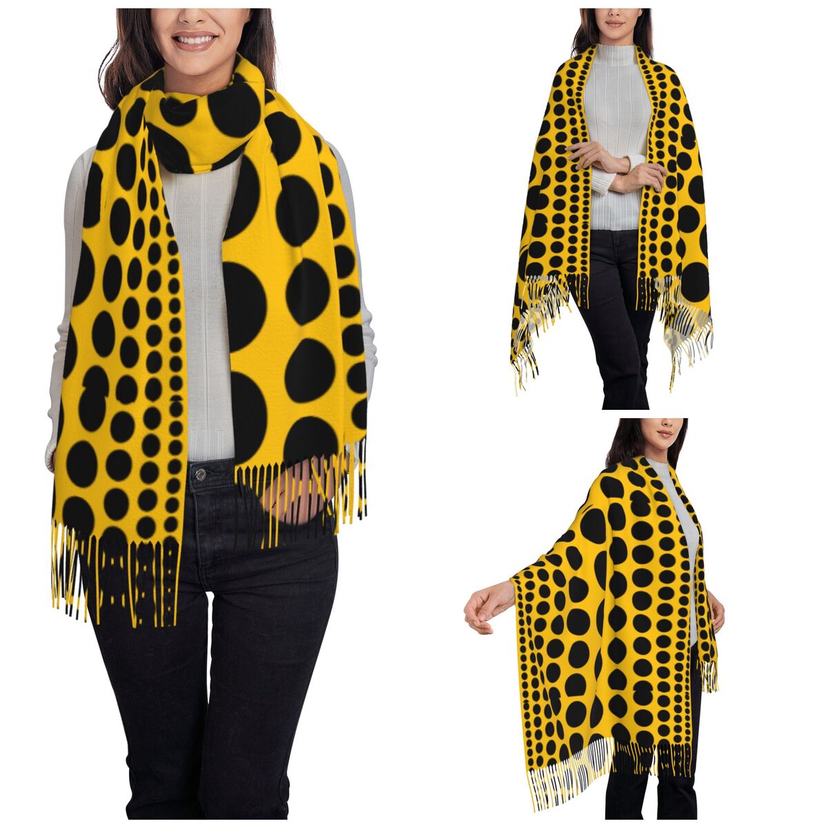 Szalik w kropki dla kobiet Cie – Infinity Scarf Knit recenzja i cena