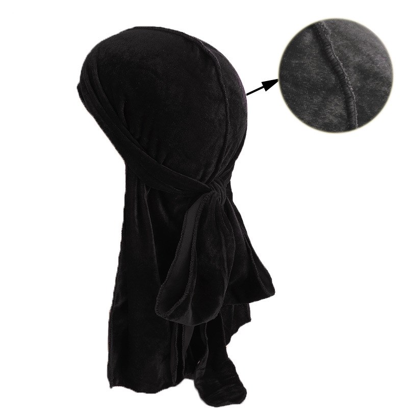 Nowa luksusowa męska aksamitna – Bandana Doo Rag recenzja i cena