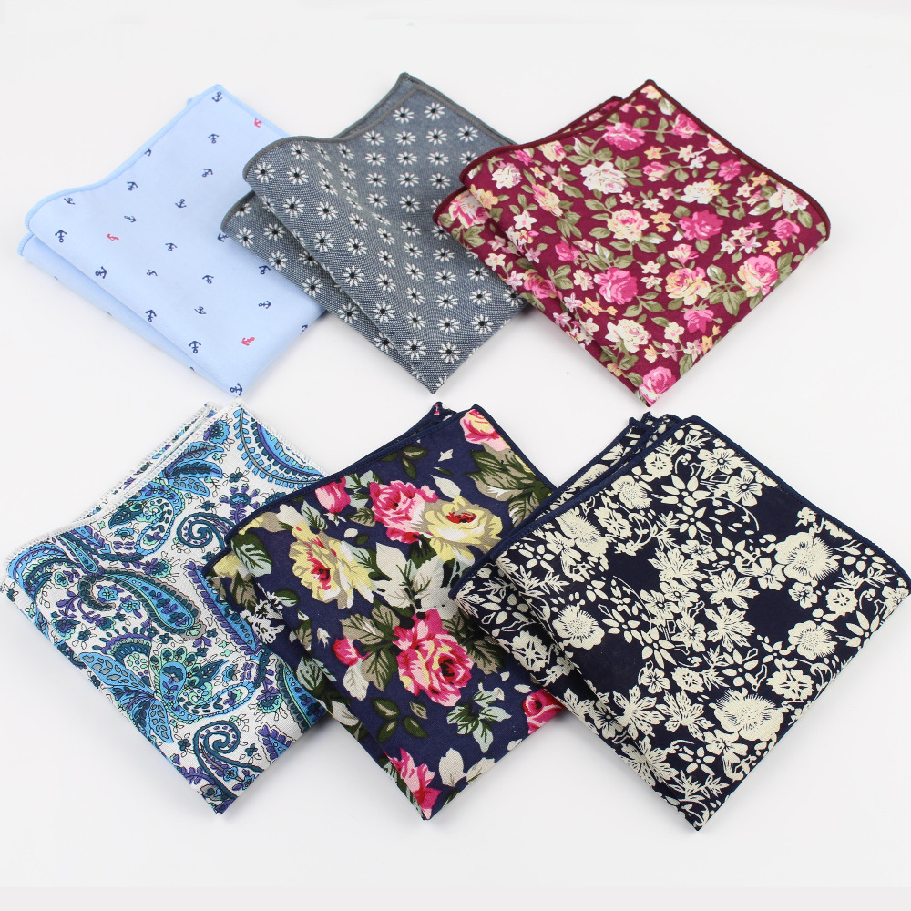 Paisley bawełniane chusteczki  – Handkerchief Cotton Men recenzja i cena