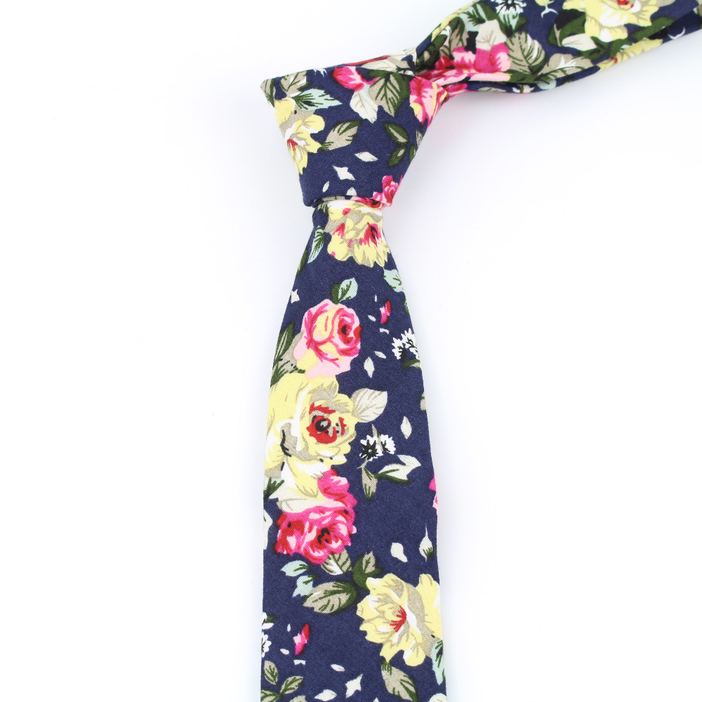 Bawełniane męskie kolorowe kra – Skinny Tie Men recenzja i cena