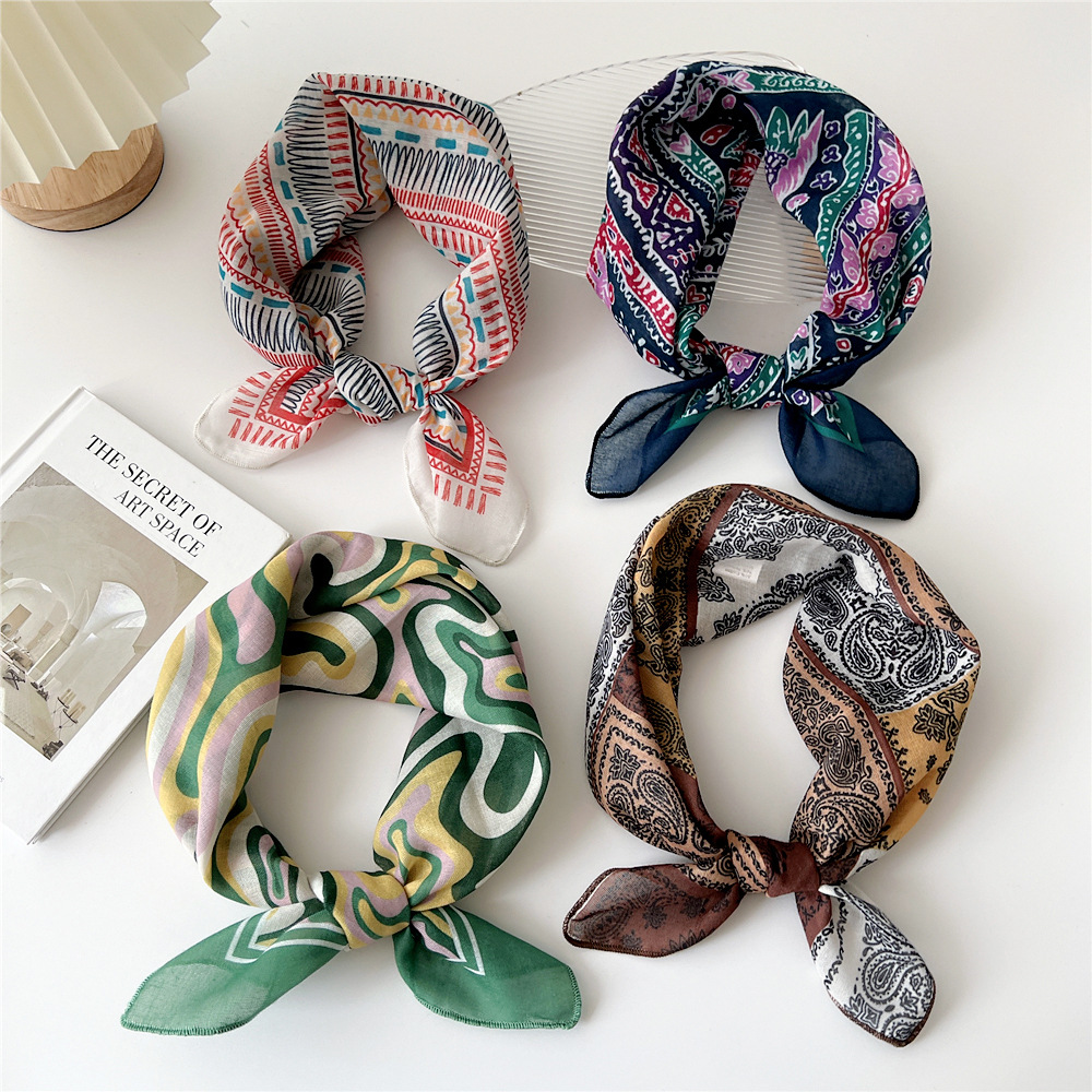 Moda bawełniany szalik damski  – Bandana Cotton recenzja i cena