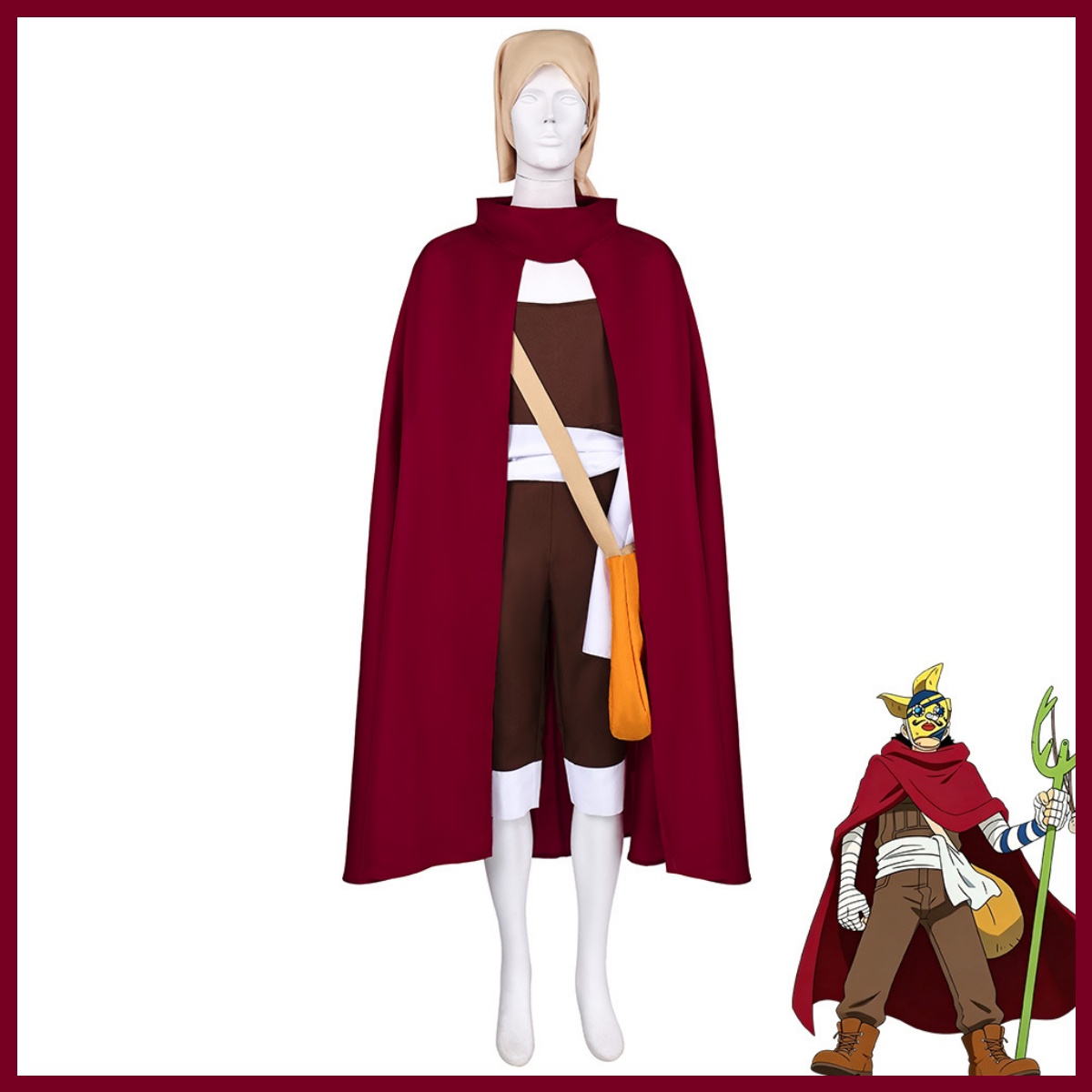 Kostium Cosplay Anime East Blu – Ascot Neck Scarf recenzja i cena