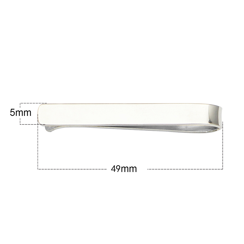 Beadsnice czysta 925 Sterling  – Tie Clip Silver recenzja i cena