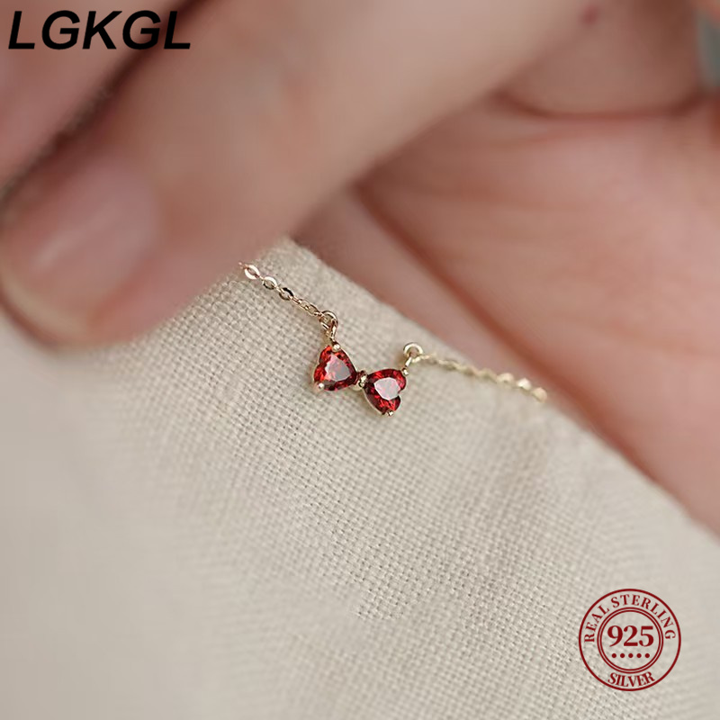Naszyjnik damski LGKGL Korean  – Tie Clip Silver recenzja i cena