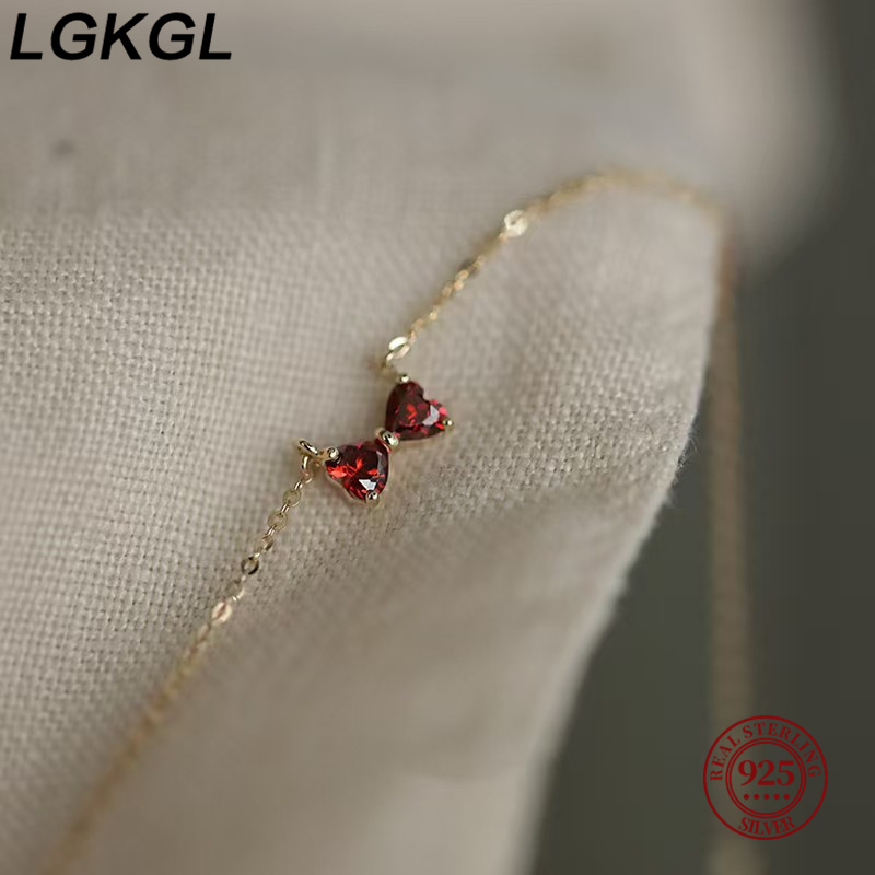 Naszyjnik damski LGKGL Korean  – Tie Clip Silver recenzja i cena