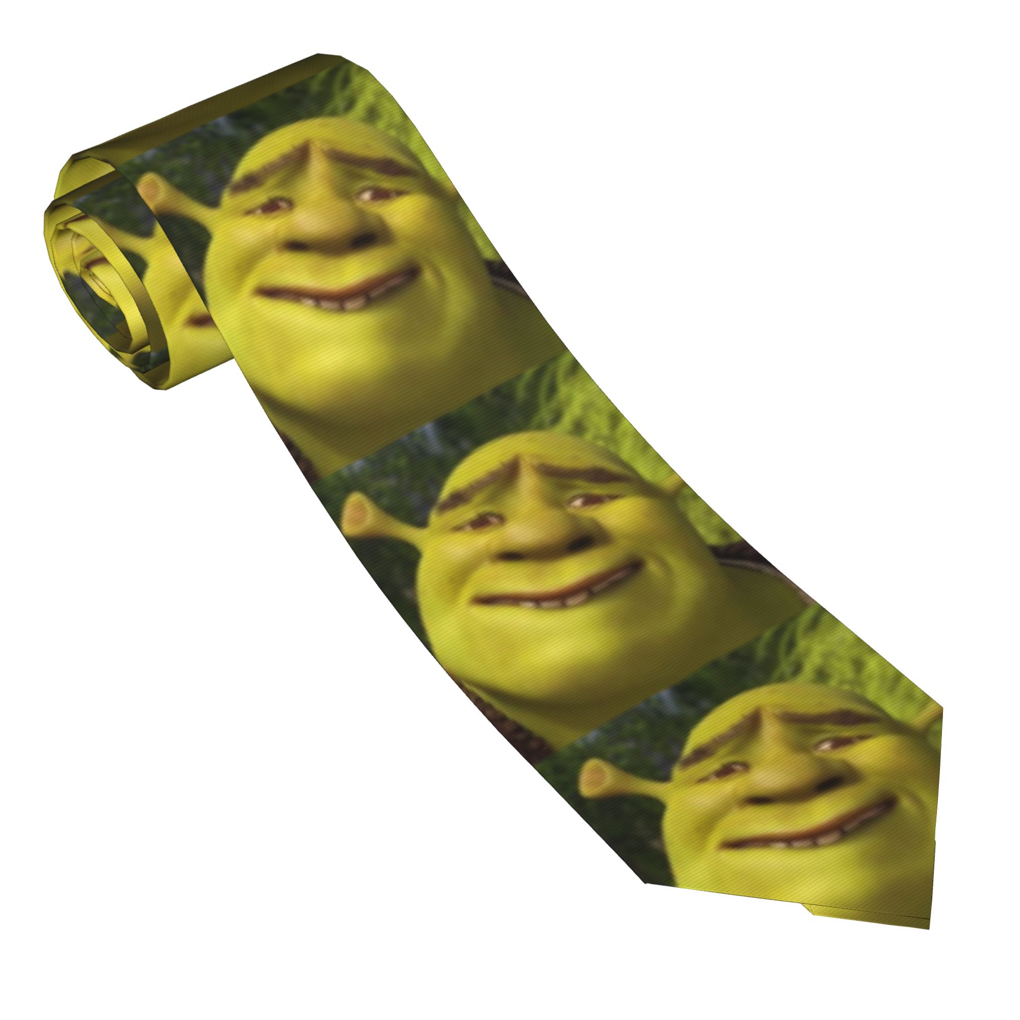 Krawaty męskie Shrek Memy Anim – Skinny Tie Men recenzja i cena