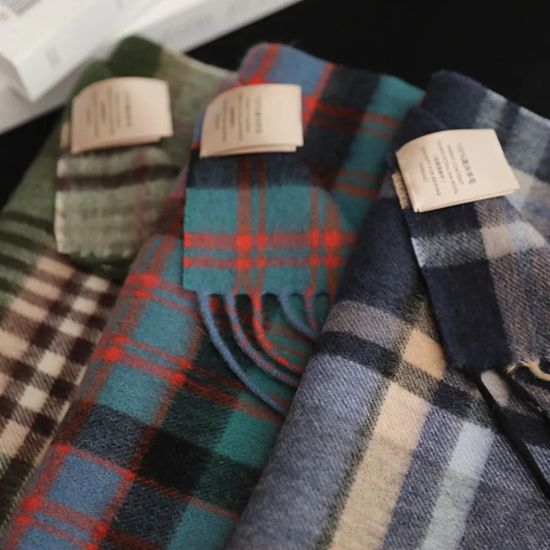 Wysokiej jakości szalik męski  – Muffler Men Wool recenzja i cena