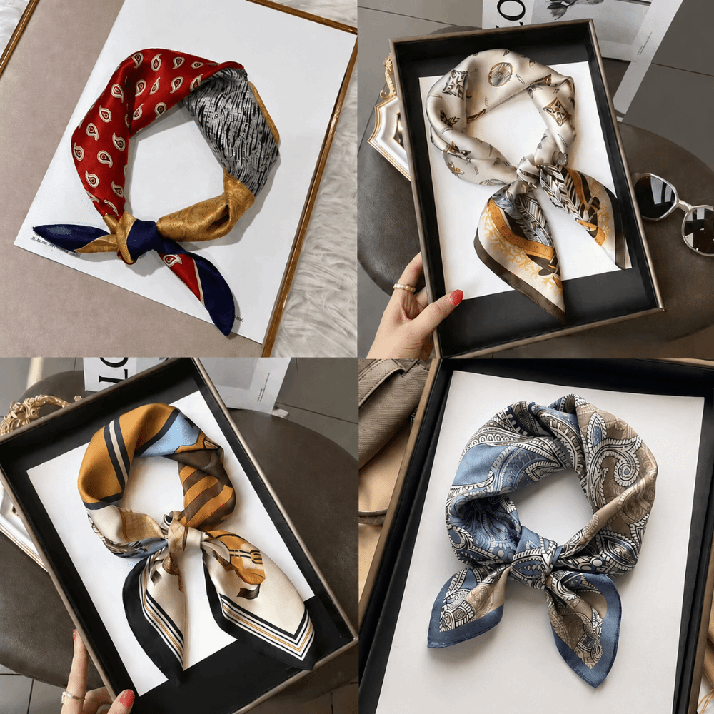 Jedwabna chusta kwadratowa z j – Scarf Silk Square recenzja i cena