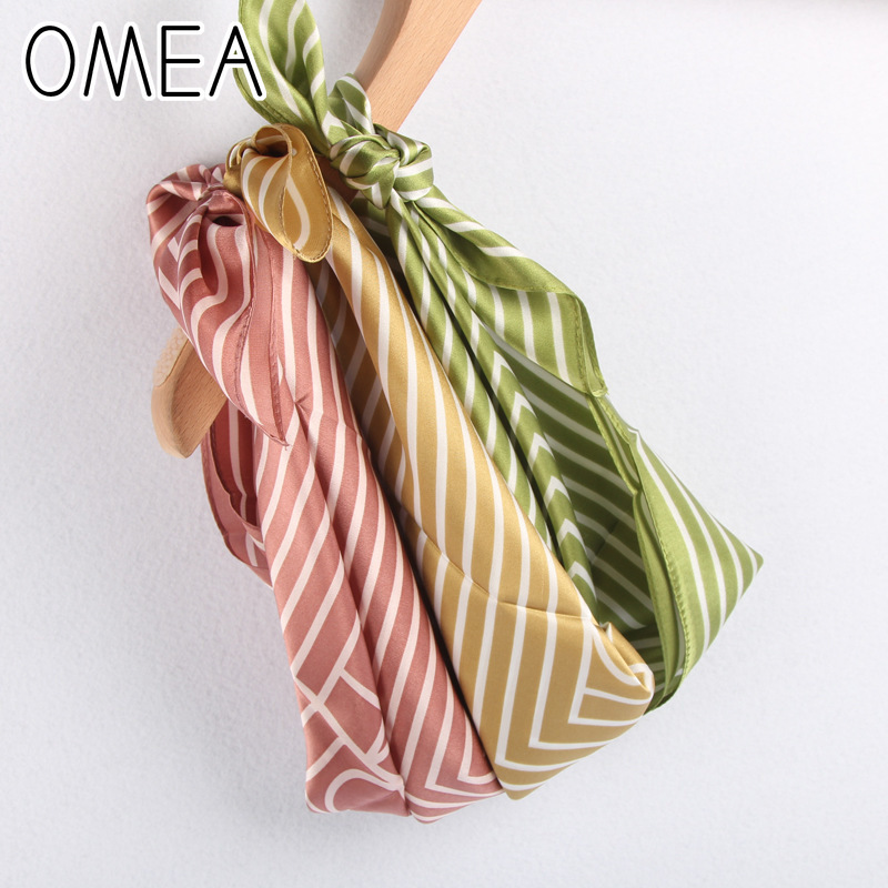 OMEA 100% szalik z naturalnego – Silk Tie Striped recenzja i cena