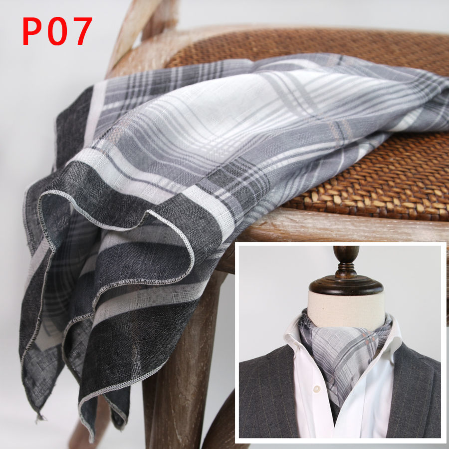 Męski kwadratowy szalik z guzi – Scarf Silk Square recenzja i cena