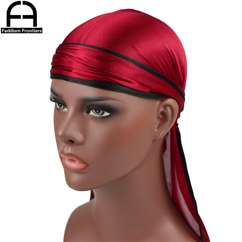 Nowe mody męska Satin Durags B – Bandana Doo Rag recenzja i cena
