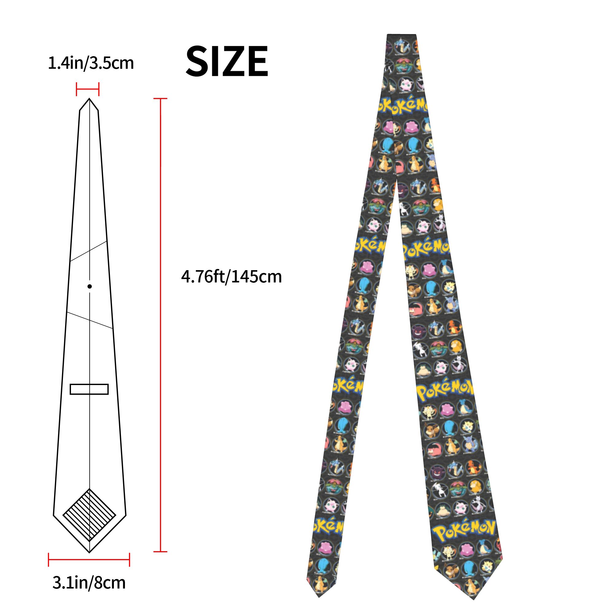 Krawaty z postaciami z kresków – Skinny Tie Men recenzja i cena