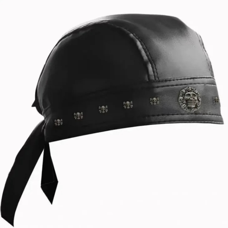 Czarna, regulowana czapka moto – Bandana Doo Rag recenzja i cena
