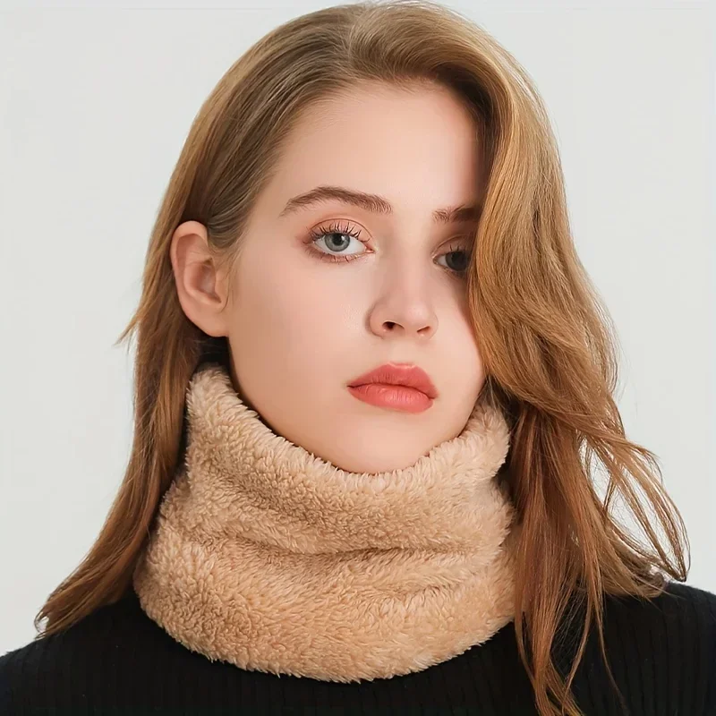 Wiatroodporny pluszowy szalik  – Infinity Scarf Knit recenzja i cena