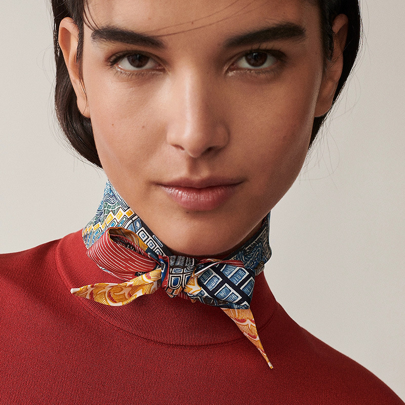 100% jedwabna szalik komin chu – Ascot Neck Scarf recenzja i cena