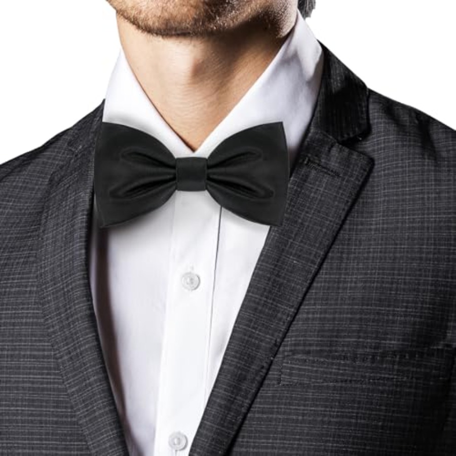 Męska klasyczna mucha z prawdz – Bow Tie Pre Tied recenzja i cena