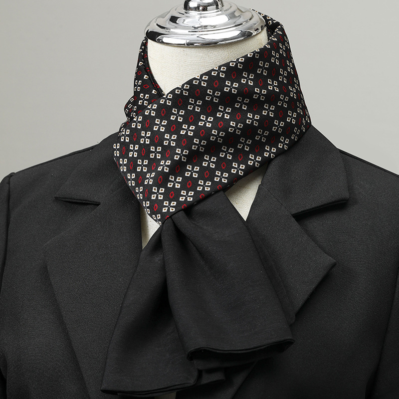 Męski szalik imitujący jedwab, – Scarf Silk Square recenzja i cena