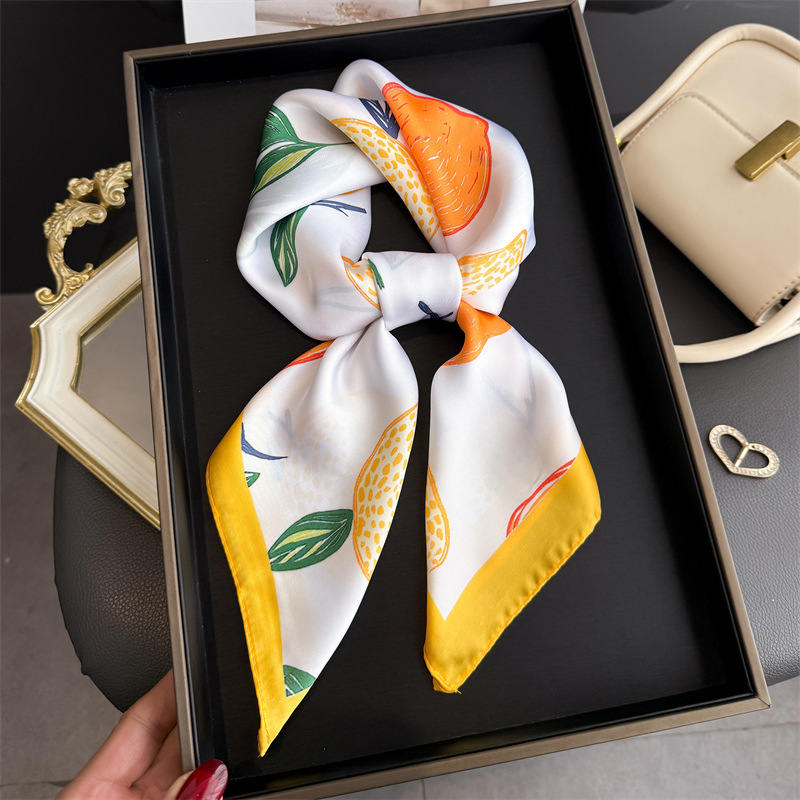 Nowe jedwabne apaszki damskie  – Ascot Neck Scarf recenzja i cena
