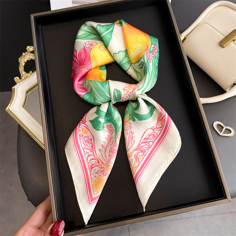 Nowe jedwabne apaszki damskie  – Ascot Neck Scarf recenzja i cena